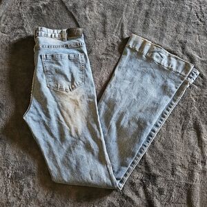 L&B Women's Boot Cut Jeans - Light Blue Denim